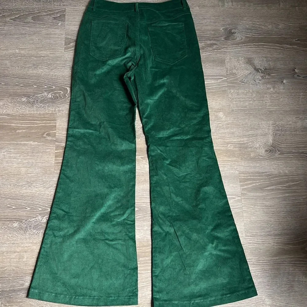 NEW Princess Polly NADIA PANTS GREEN - Picture 3 of 13